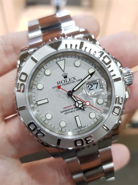 rolex yacht master weight|rolex yacht master platinum bezel price.